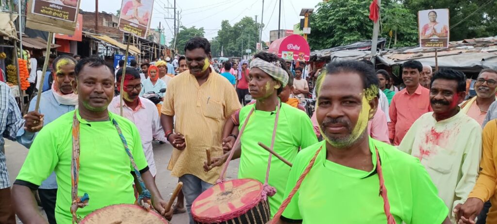 जीत का जश्न