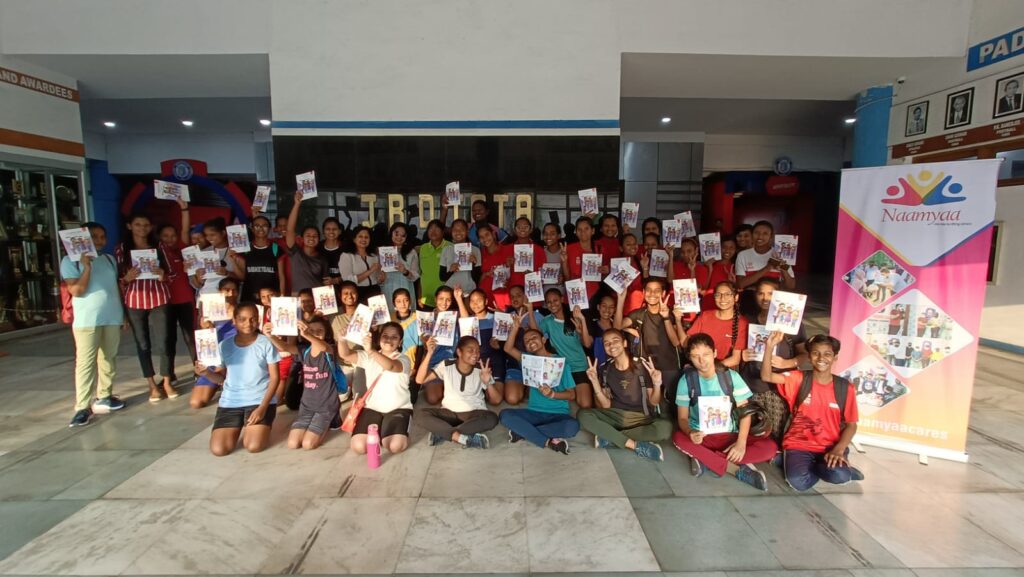 नाम्या स्माइल फाउंडेशन द्वारा जोहार पीरियड्स अभियान के तहत मेंस्ट्रुपीडिया कॉमिक बुक का वितरण के साथ चलाया गया जागरूकता अभियान