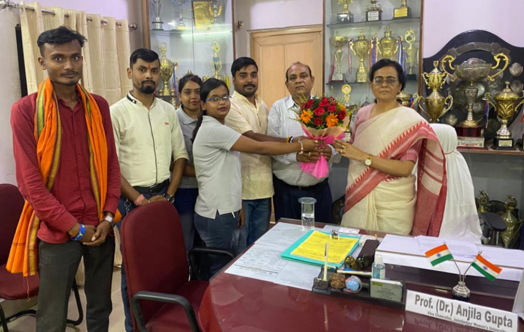 A.B.V.P : अभाविप ने किया नवनियुक्त कुलपति का स्वागत