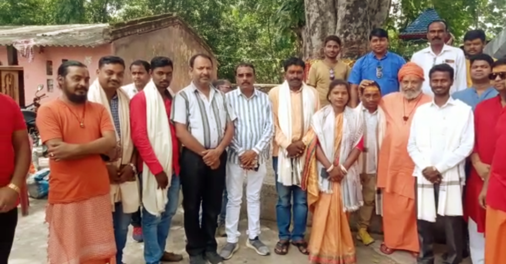 चांडिल साधुबांध मठ में महाप्रभु श्री जगरनाथ स्वामी का हुआ नवजीवन दर्शन