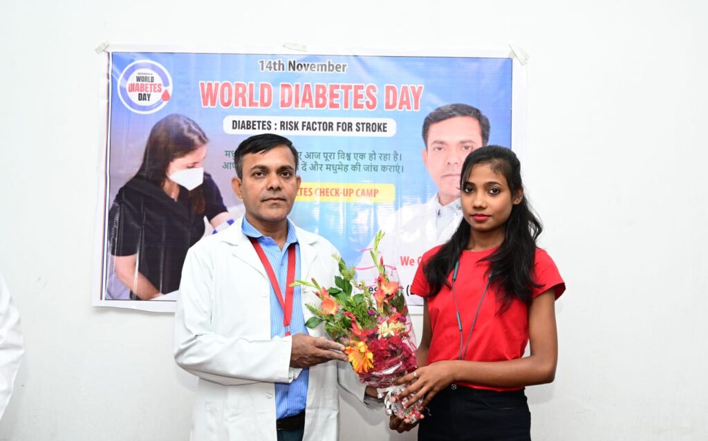 वर्ल्ड डायबिटीज डे : ओल्ड एज होम में एसआरके कमलेश ने लगाया शिविर 22 बुजुर्गों की हुई मधुमेह जांच…