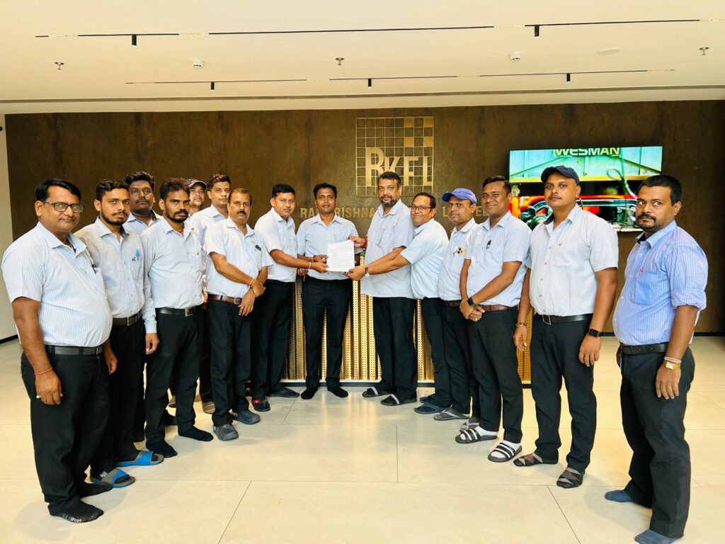 रामकृष्ण फोर्जिंग लिमिटेड के प्लांट 5 में 18.10% बोनस देने पर बनी सहमति