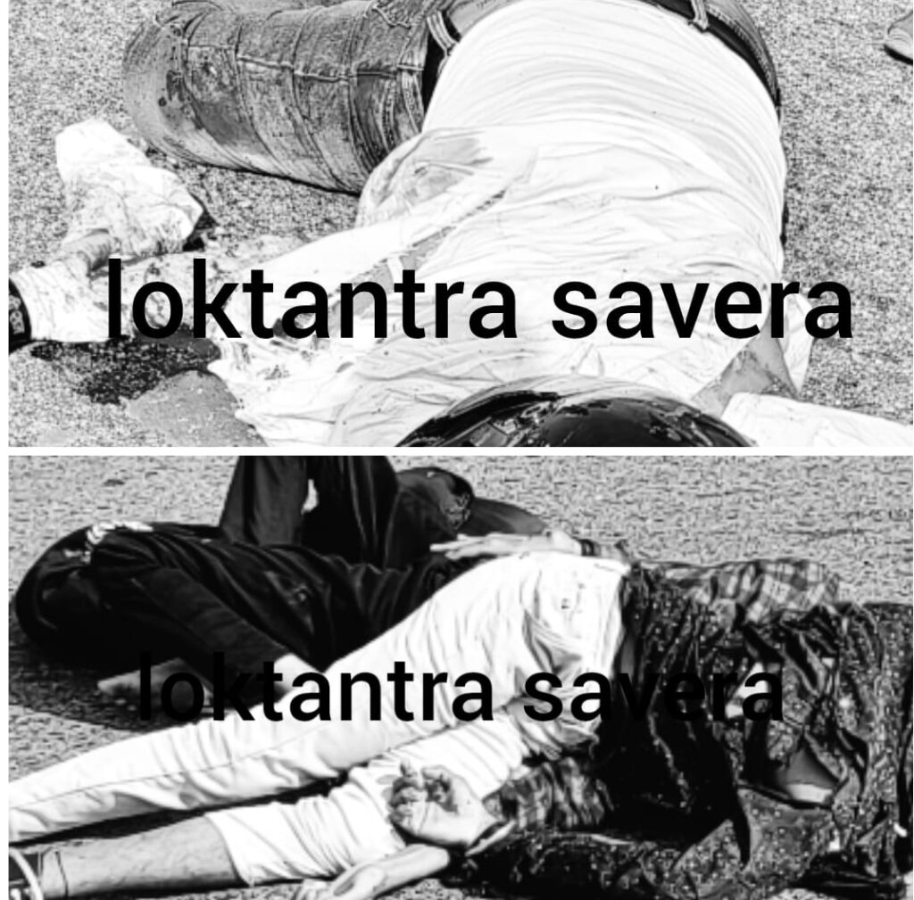 BREAKING : बेकाबू टेलर ने 2 बाइक सवार को मारा जोरदार टक्कर… तीन युवक की दर्दनाक मौ*त… 2 घायल…