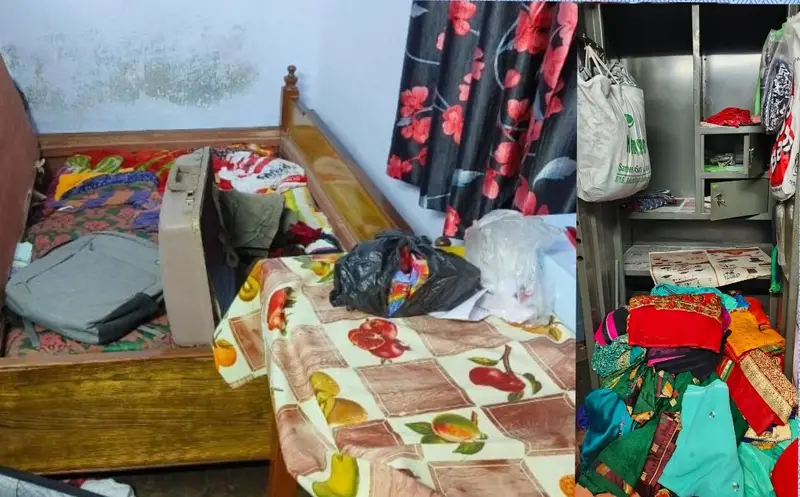 8 लाख के जेवरात की चोरी सीसीटीवी रिकॉर्डिंग चिप लेकर भागे चोर, शादी समारोह में गया था परिवार