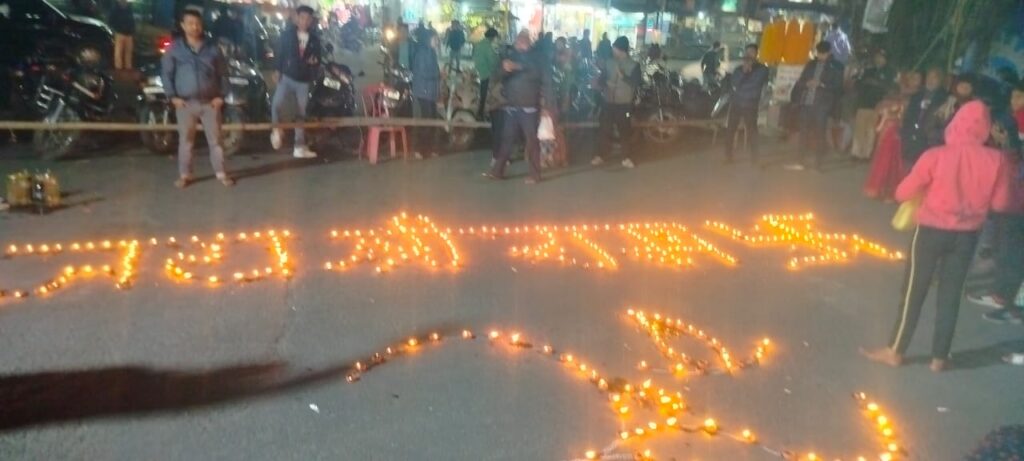 अयोध्या राम मंदिर प्राण प्रतिष्ठा के प्रथम वर्षगांठ पर जय श्री राम के गगन भेदी उद्घोष से गुंजयमान हुआ गोलमुरी