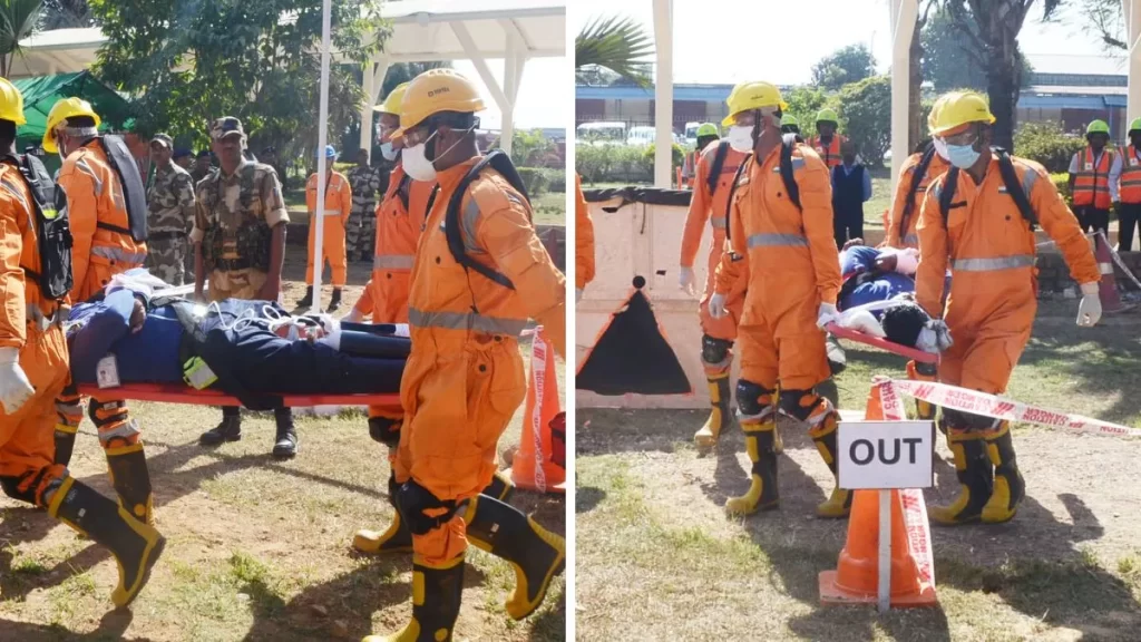 रांची एयरपोर्ट पर भूकंप के झटकों से गिरी बिल्डिंग, टर्मिनल भवन में फंसे यात्री; CISF की आई प्रतिक्रिया