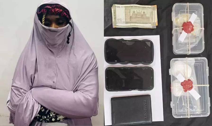 महिला के पास 1.5 करोड़ का कोकीन मिला, टैक्सी ड्राइवर पर भी पुलिस को शक