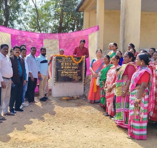 पोटका में खेल क्रांति : विधायक संजीव सरदार ने किया बहुप्रतीक्षित स्टेडियम का शिलान्यास