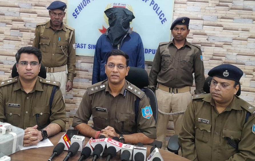 BREAKING : टेल्को में हथियार और गांजा के साथ एक युवक गिरफ्तार