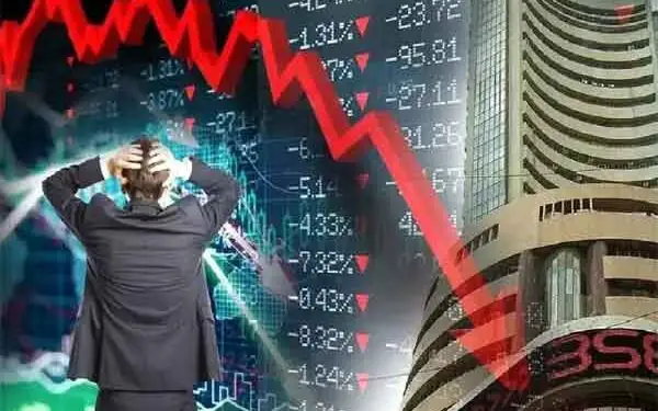 शेयर बाजार 1500 अंकों से ज्यादा लुढ़का, निवेशकों के 3.50 लाख करोड़ स्वाहा…