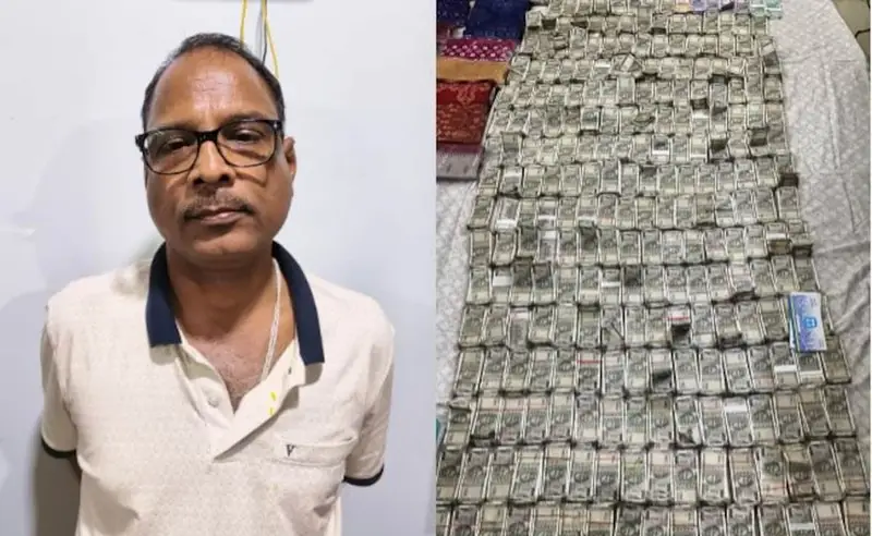 BREAKING : चीफ इंजीनियर के ठिकानों पर पड़ा छापा, घर में मिले 2 करोड़ कैश, खिड़की से फेंके नोटों के बंडल