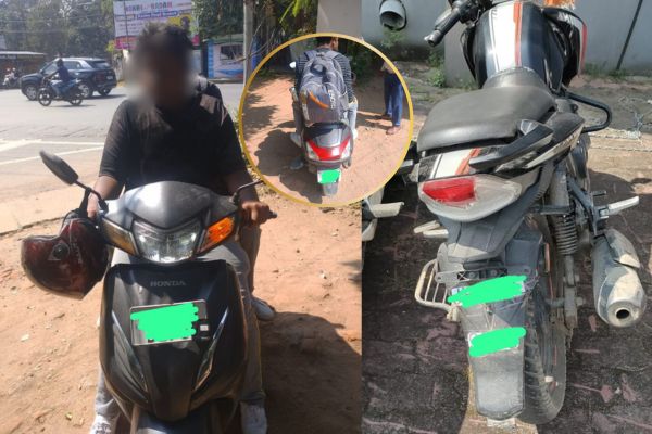 रांची में फर्जी नंबर प्लेट वालों पर शिकंजा, 18 गाड़ियां जब्त