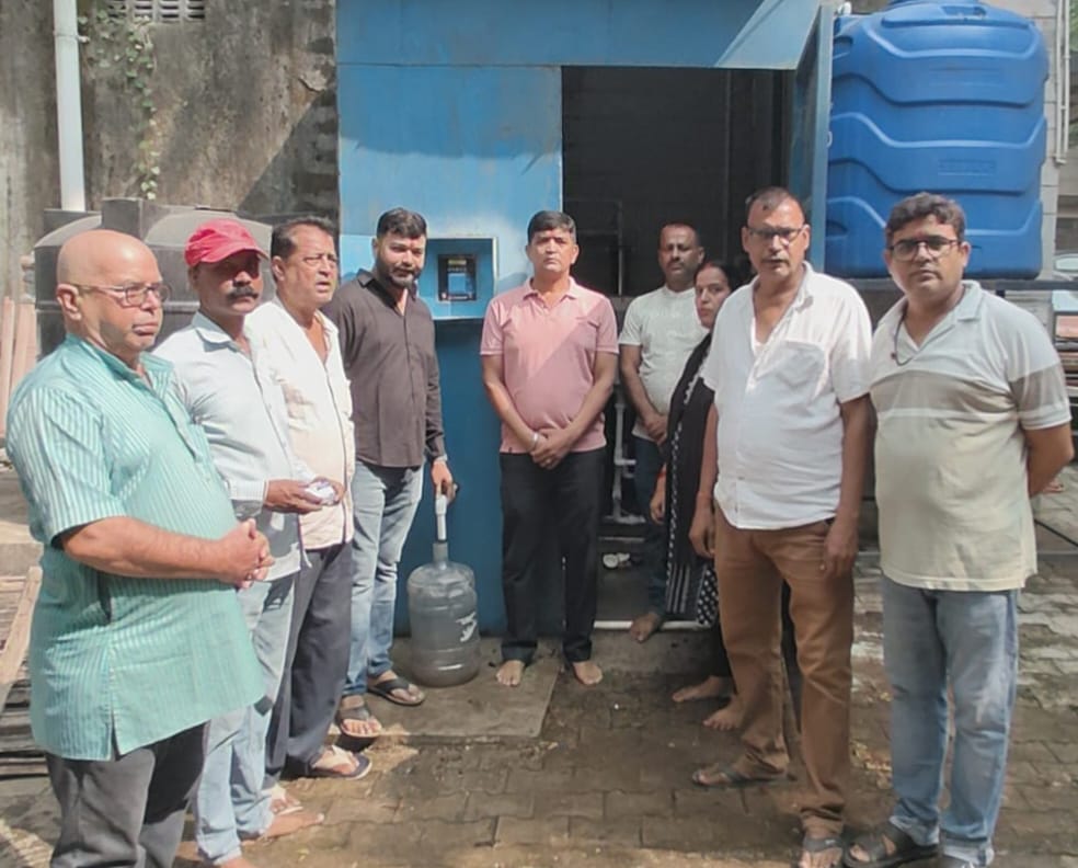 पंसस ने बागबेड़ा कॉलोनीवासियों को दिया आरओ प्लांट का उपहार