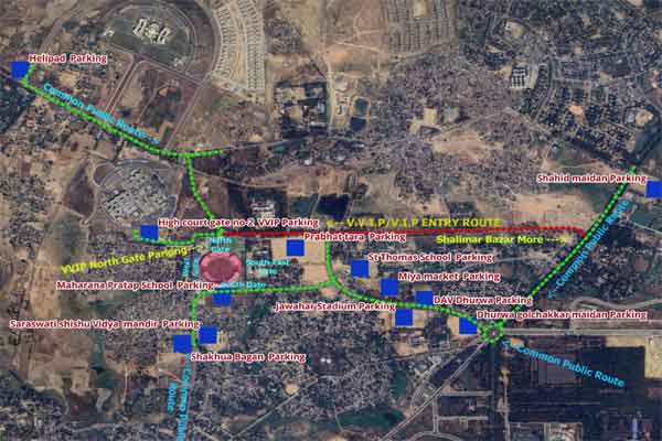 रांची ODI को लेकर ट्रैफिक प्लान जारी, जानें किन मार्गों पर रहेगा प्रतिबंध; रूट देखकर ही निकलें
