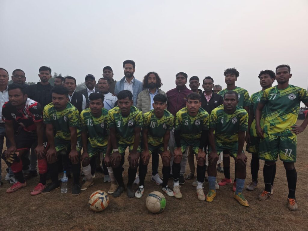 मारांगकिरी चरकुडीह में जनकल्याण युवा विकास क्लब द्वारा विराट एकदिवसीय फुटबॉल खेल प्रतियोगिता संपन्न