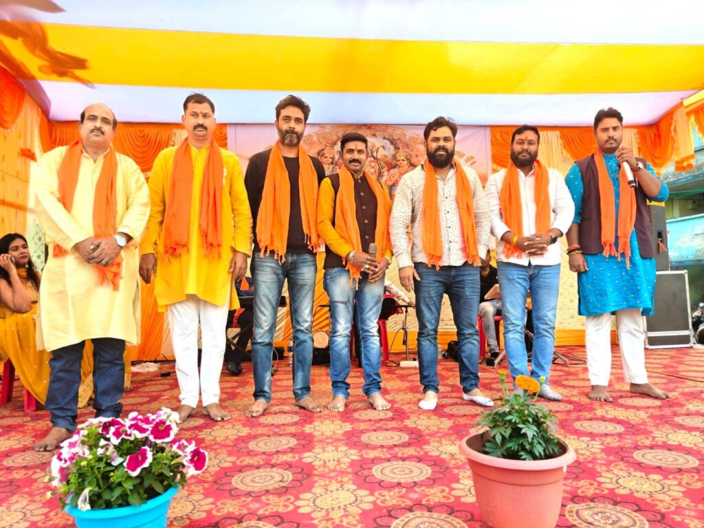 अयोध्या श्रीराम मंदिर के द्वितीय वर्षगाँठ पर श्री श्याम रोडलाइन ट्रांसपोर्ट द्वारा भव्य भक्तिमय कार्यक्रम का हुआ आयोजन