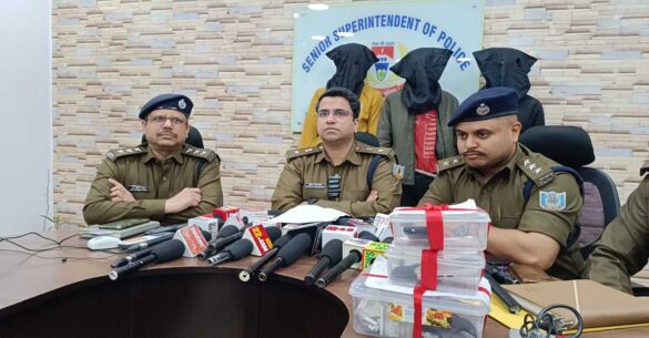 JAMSHEDPUR : परसुडीह में बंद मकान में चोरी का खुलासा, सीसीटीवी फुटेज के सहारे तीन शातिर बदमाशों तक पहुंची पुलिस