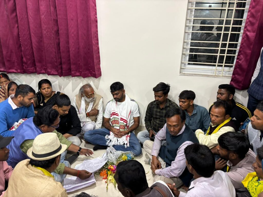 मुरी-रांची पूर्वी जिलाध्यक्ष पद हेतु जयराम महतो के नाम का प्रस्ताव केंद्रीय अध्यक्ष को सौंपा गया