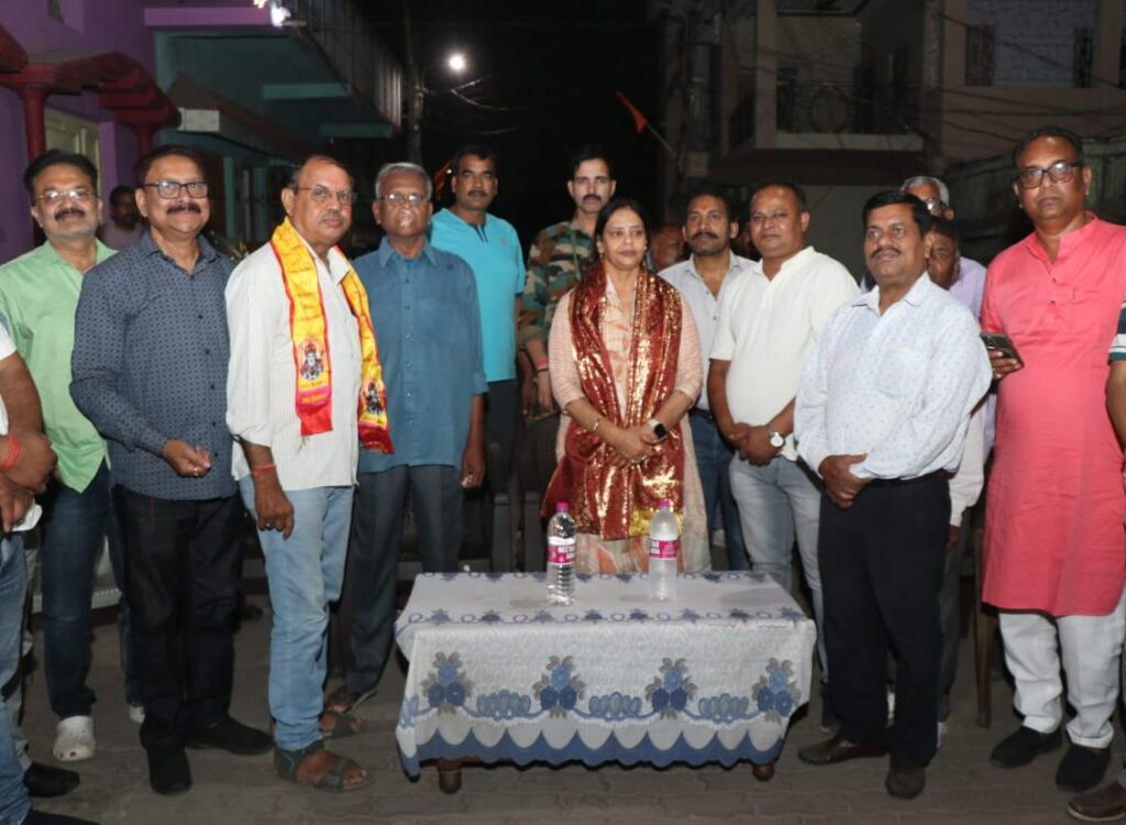 मानगो नगर निगम मेयर सुधा गुप्ता ने विभिन्न रामनवमी समितियों का किया दौरा व्यवस्थाओं का लिया जायजा