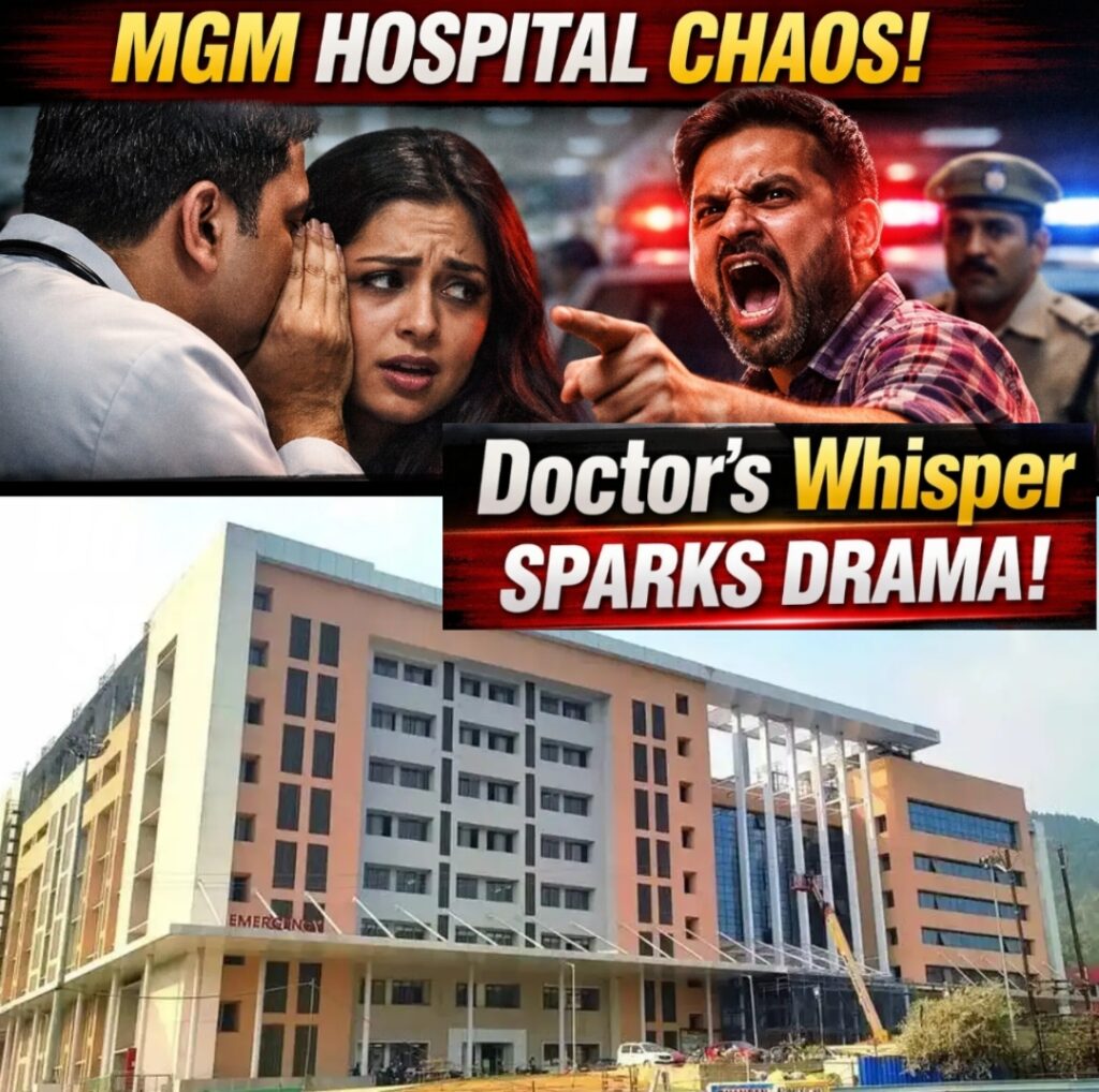 MGM HOSPITAL : डाक्टर ने महिला के कान में कुछ बोला….. पति गया बौखला बुला ली पुलिस, जमकर हुआ हंगामा