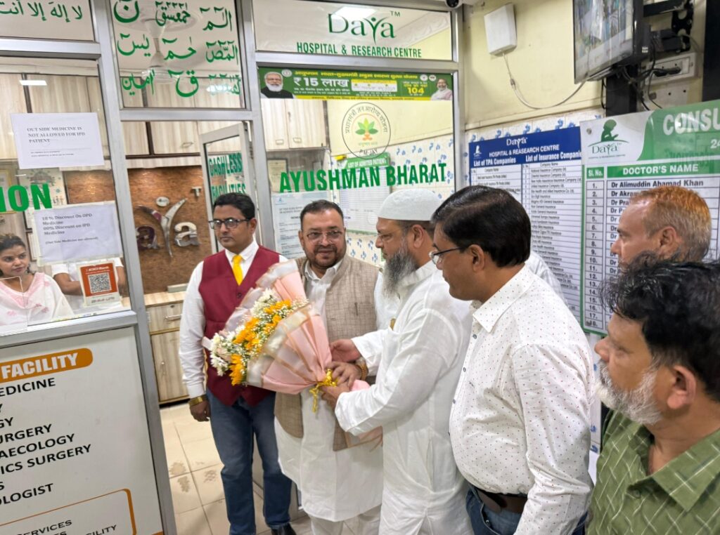 दया अस्पताल में अत्याधुनिक आईसीयू का हुआ उद्घाटन, मरीजों को कम लागत में मिलेंगी बेहतर सुविधाएं, गरीब और मध्यम वर्ग को मिलेगी बड़ी राहत : हिदायतुल्लाह खान