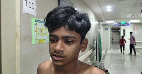 कपाली में नाबालिग पर चाकू से हमला