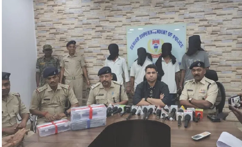 जमशेदपुर पुलिस को बड़ी सफलता : छायानगर गोलीकांड का खुलासा, 4 अपराधी गिरफ्तार