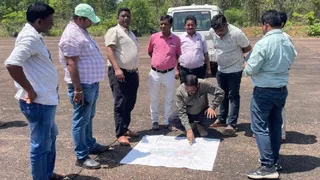 धालभूमगढ़ में अड़चनें, अब चाकुलिया से जगी उड़ान की उम्मीद: एयरपोर्ट अथॉरिटी की टीम ने किया सर्वे