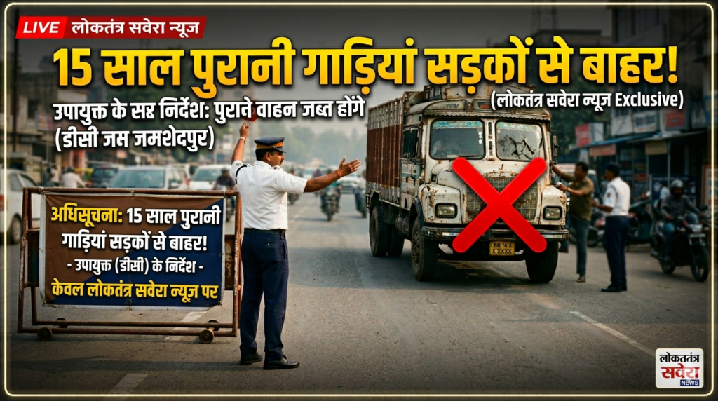 15 साल पुरानी गाड़ियां सड़कों से होंगी बाहर, उपायुक्त ने दिए सख्त निर्देश