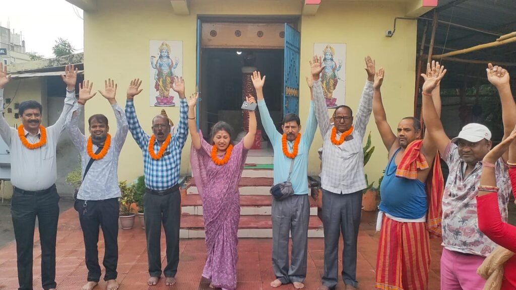 श्री श्री जगन्नाथ मंदिर जनसेवा ट्रस्ट का गठन, नवगठित कमेटी का हुआ सम्मान