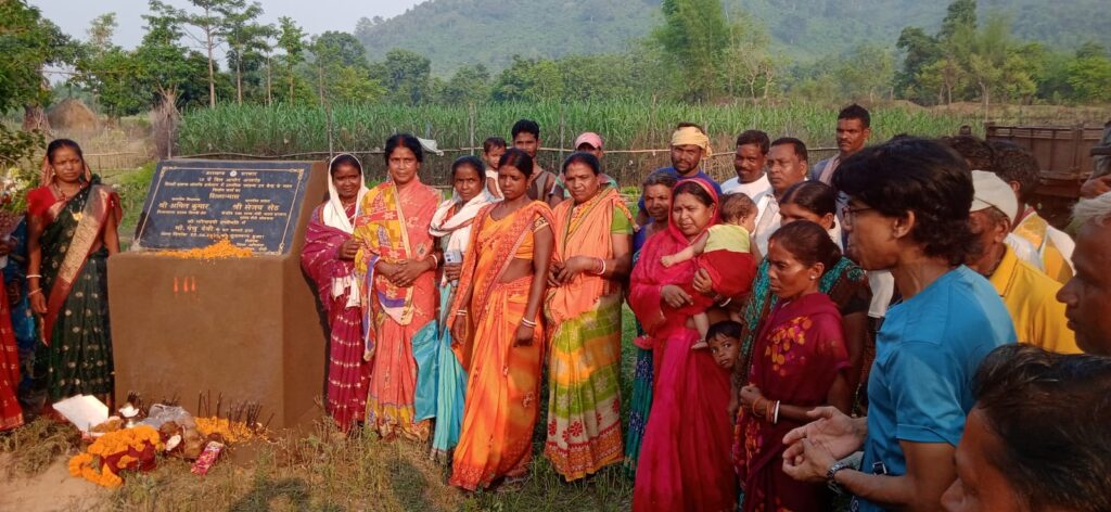 55 लाख की लागत से हाकेदाग में स्वास्थ्य उपकेन्द्र का शिलान्यास