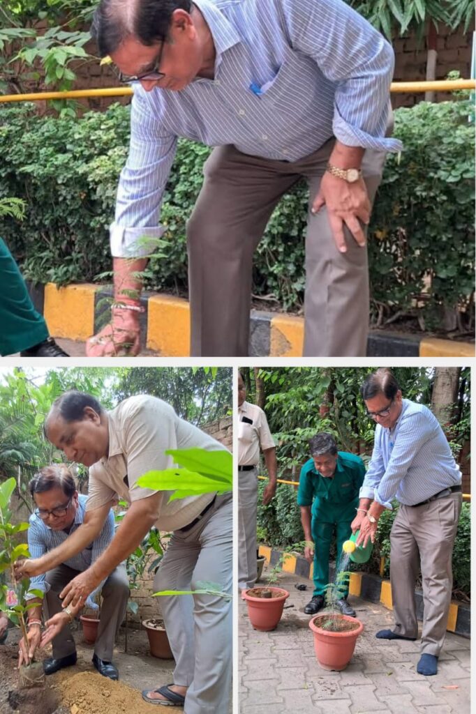 विश्व पर्यावरण दिवस पर पुष्पक रोडवेज में हुआ पौधारोपण, पर्यावरण संरक्षण का दिया संदेश
