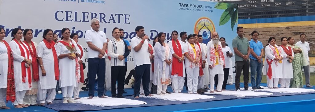 टाटा मोटर्स द्वारा 12 वीं अंतरराष्ट्रीय योग दिवस मनाया गया