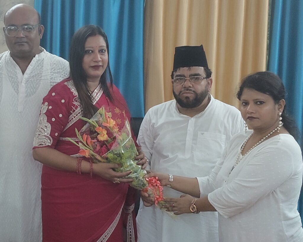मानव अधिकार सहयोग संघ भारत की राष्ट्रीय अध्यक्ष का जमशेदपुर आगमन पर हुआ स्वागत