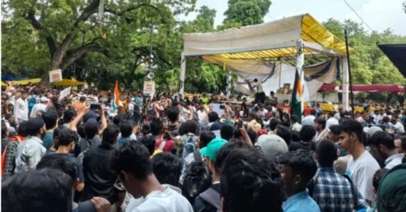 जंतर-मंतर पर सीजेपी का प्रदर्शन दूसरे दिन भी जारी, संसद मार्च को लेकर दिल्ली हाई अलर्ट पर