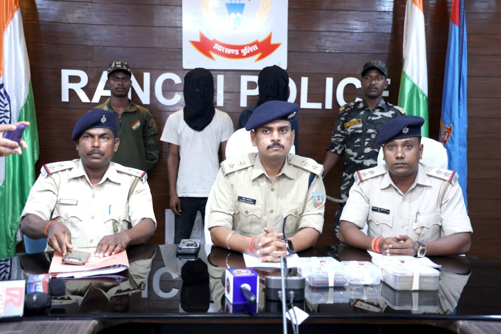 राँची पुलिस की बड़ी कार्रवाई : तमाड़ में ब्राउन शुगर के साथ तस्कर गिरफ्तार, नशीले पदार्थों के खिलाफ सख्त अभियान जारी