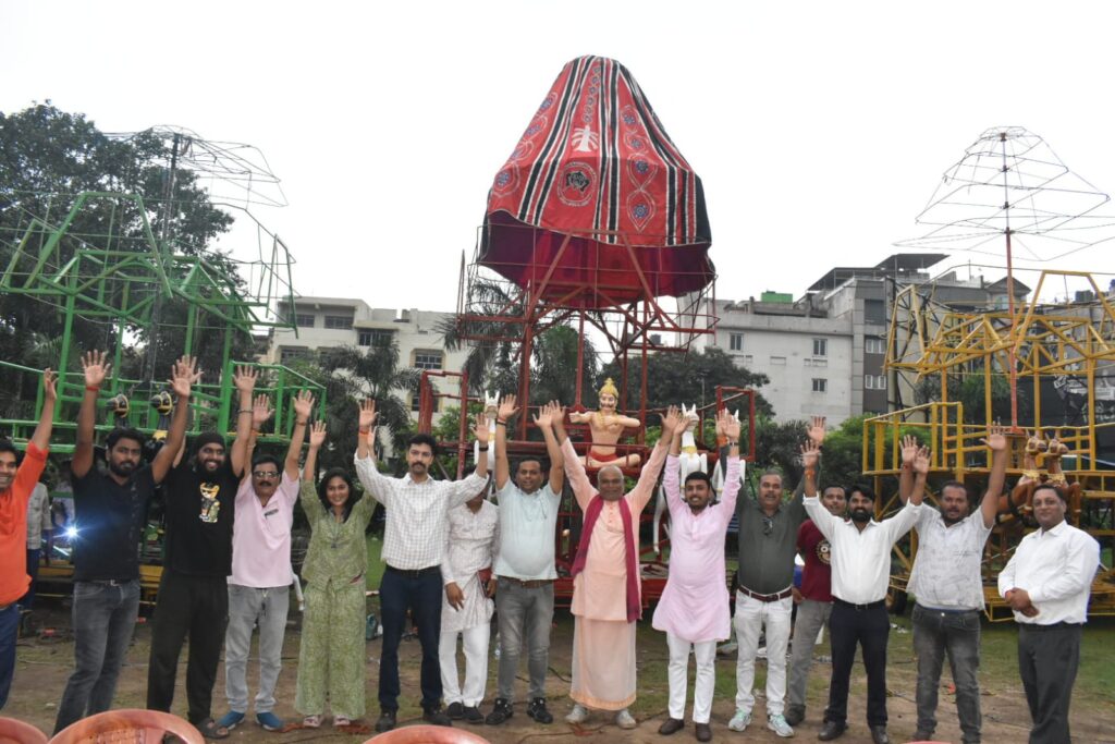 “हरे कृष्णा की गूंज से गूंजेगा जमशेदपुर – 16 जुलाई को बिस्टुपुर राम मंदिर से इस्कॉन की भव्य जगन्नाथ रथ यात्रा में उमड़ेगा आस्था का सैलाब”