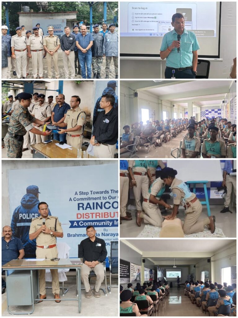 एसएसपी ने यातायात, टैंगो मोबाइल व शक्ति कमांडो के जवानों को वितरित की बरसाती और फर्स्ट एड किट