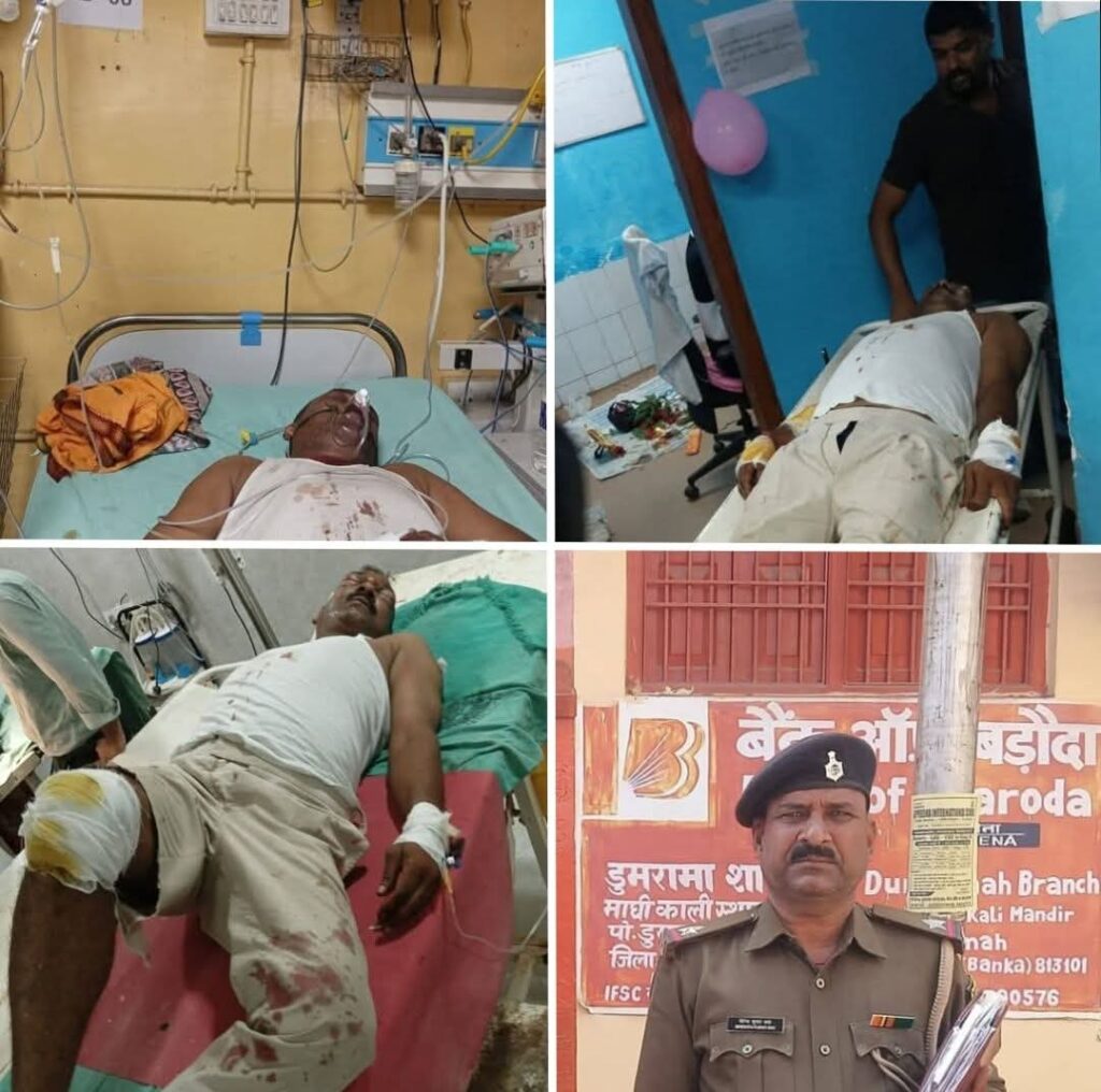 ड्यूटी से लौट रहे पुलिस SI की बाइक को अज्ञात वाहन ने मारी टक्कर, पटना में चल रहा इलाज…. अमरपुर में केस दर्ज, परिजनों ने उठाए कार्रवाई पर सवाल, वरीय अधिकारियों से जांच और कार्रवाई की मांग