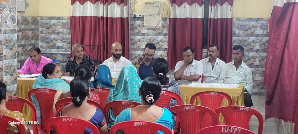 बागुनहातु छत्तीसगढ़ी सेवा संस्था की तिमाही आम बैठक संपन्न , श्रीराम दरबार की स्थापना और नवरात्रि आयोजन को लेकर बनी रणनीति