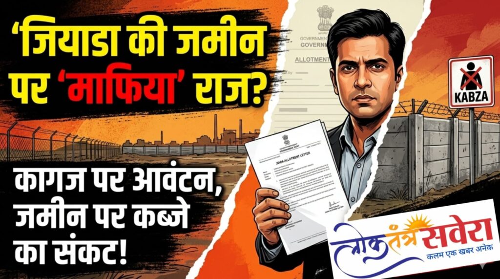 जियाडा की जमीन पर किसका राज….? कागज पर आवंटन, जमीन पर कब्जे का संकट!