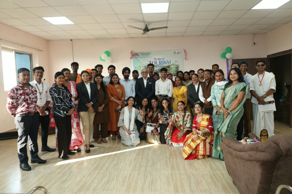 नेताजी सुभाष यूनिवर्सिटी में विश्व पर्यटन दिवस पर ‘सतत पर्यटन’ विषय पर कार्यशाला का हुआ भव्य आयोजन