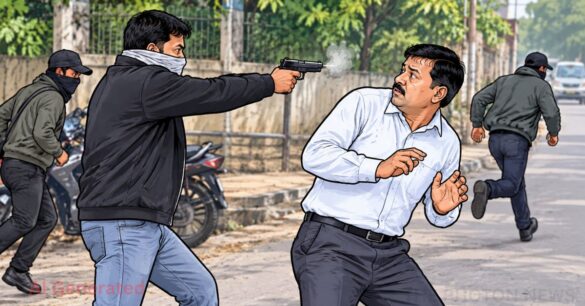 कमल भूषण हत्याकांड के सरकारी गवाह पर हमले का प्रयास, पिस्टल मिसफायर होने से बची जान
