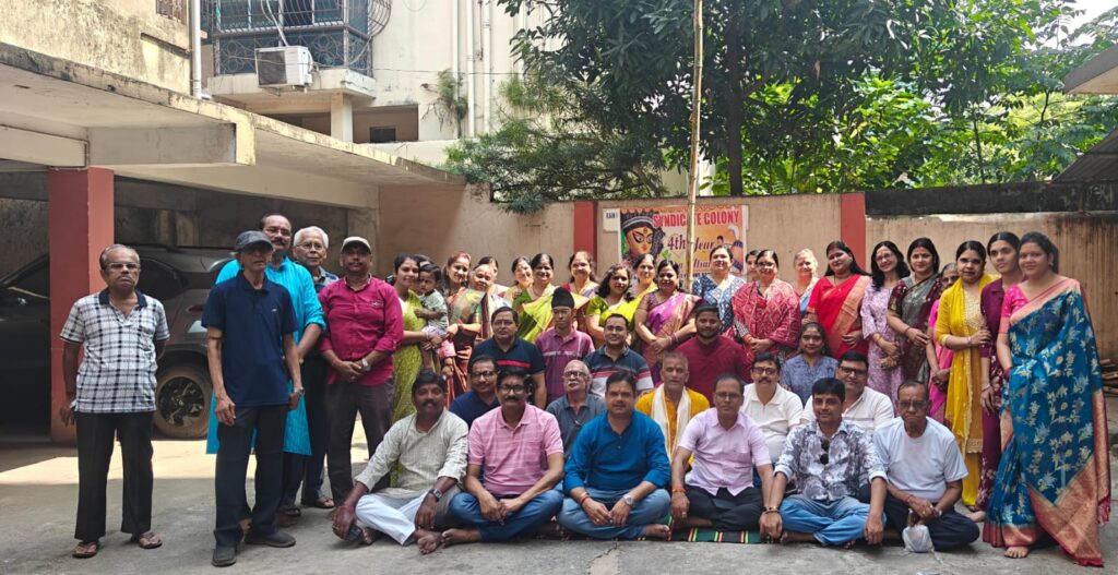 सिंडिकेट कॉलोनी में दुर्गापूजा पंडाल का हुआ भूमि पूजन, पांचवें वर्ष भी श्रद्धा और उत्साह के साथ आयोजित होगी दुर्गापूजा